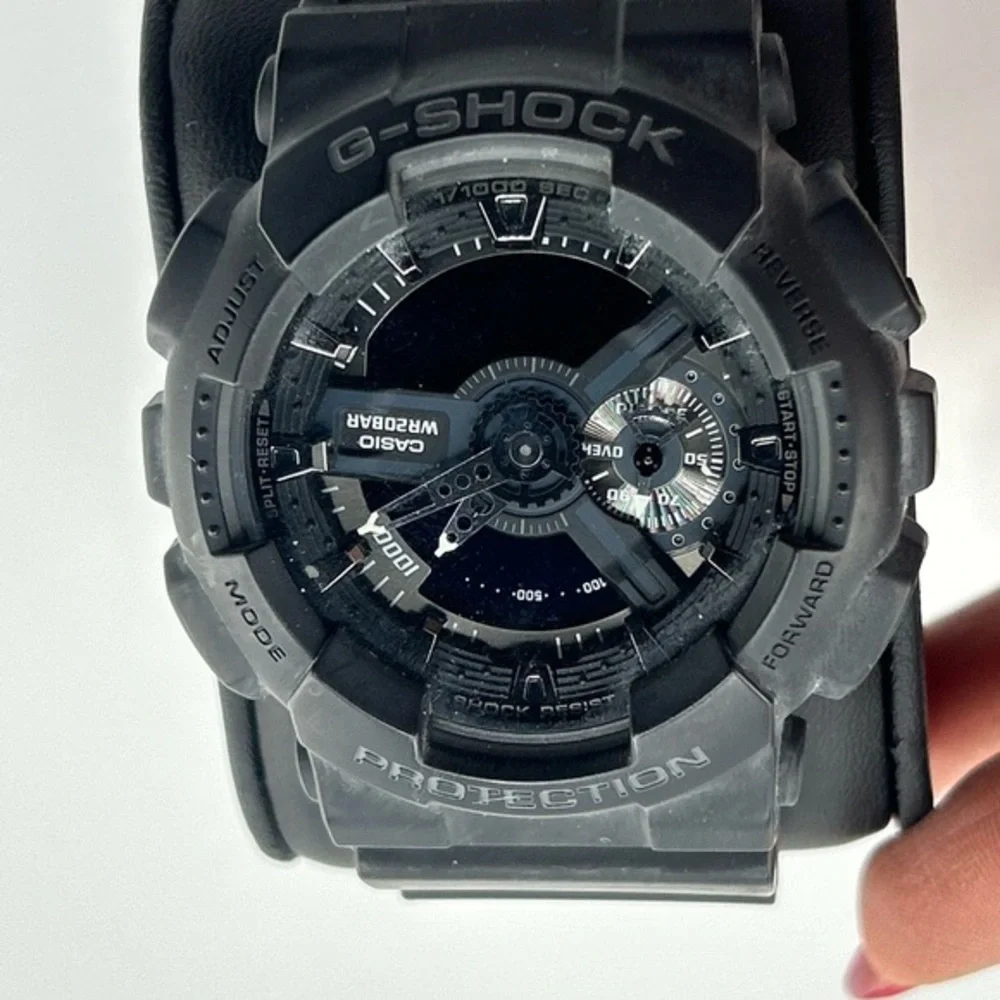 Casio G-Shock Black Watch GA-110 Japan Movt water resistant #630